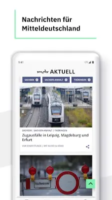 MDR Aktuell – Nachrichten android App screenshot 19