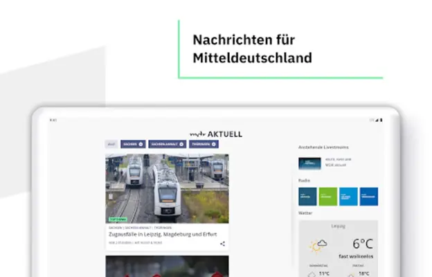 MDR Aktuell – Nachrichten android App screenshot 5