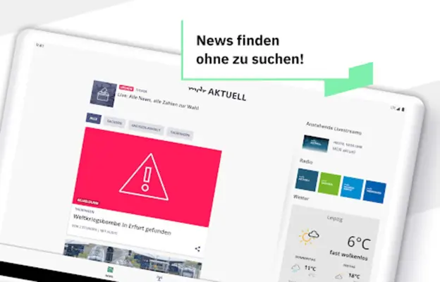 MDR Aktuell – Nachrichten android App screenshot 6
